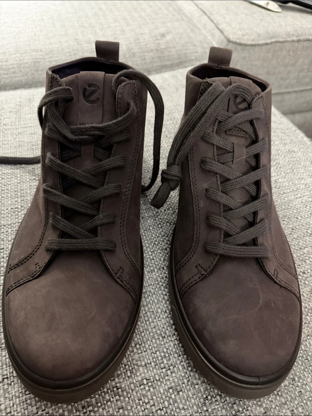 ECCO Men's Street Tray GORE-TEX Waterproof Sneaker Boot Mocha EU 43 US 9-9.5